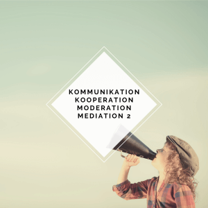 Modul Kommunikation, Kooperation, Moderation und Mediation II