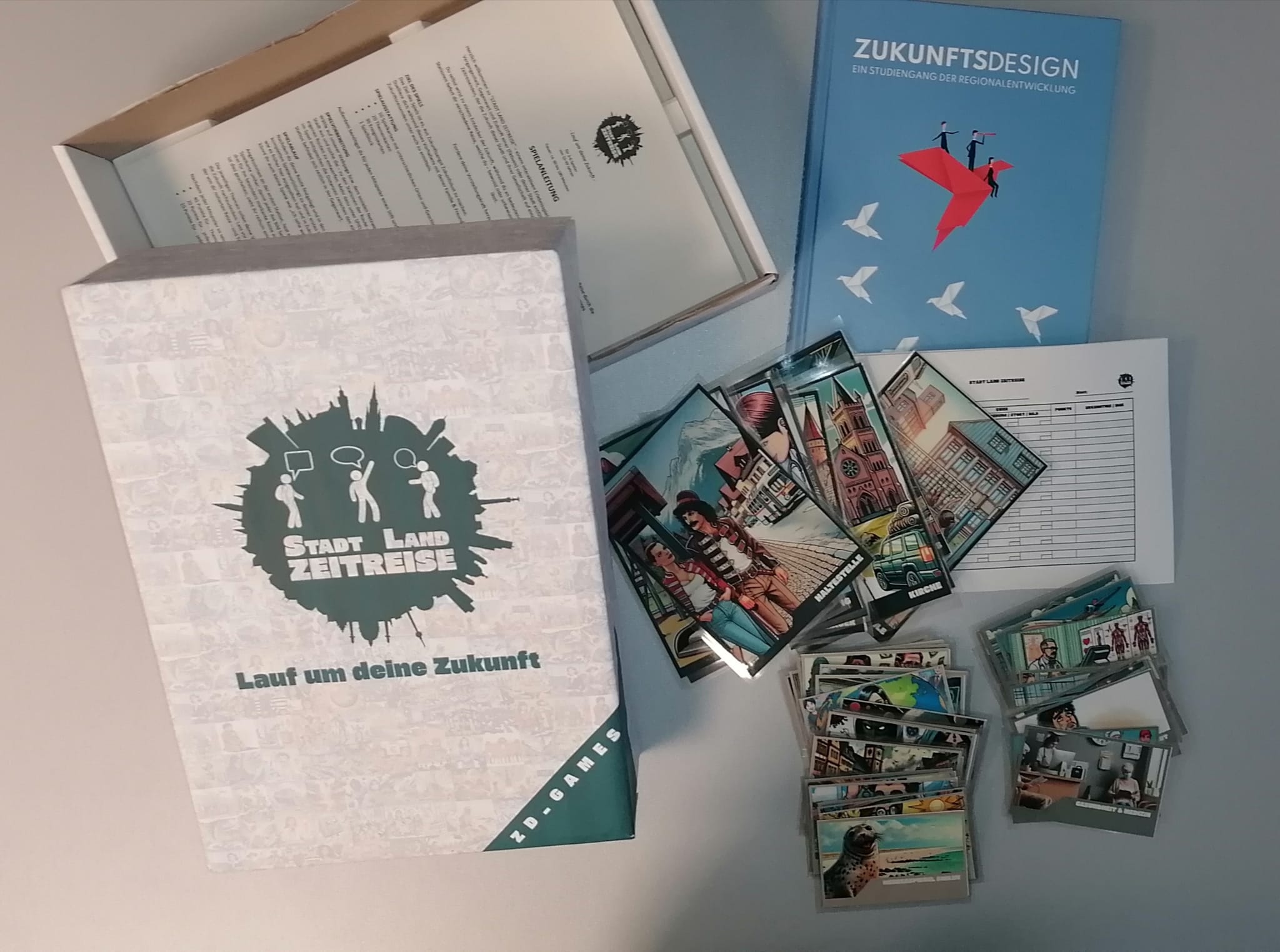 Stadt Land Zeitreie Spiel